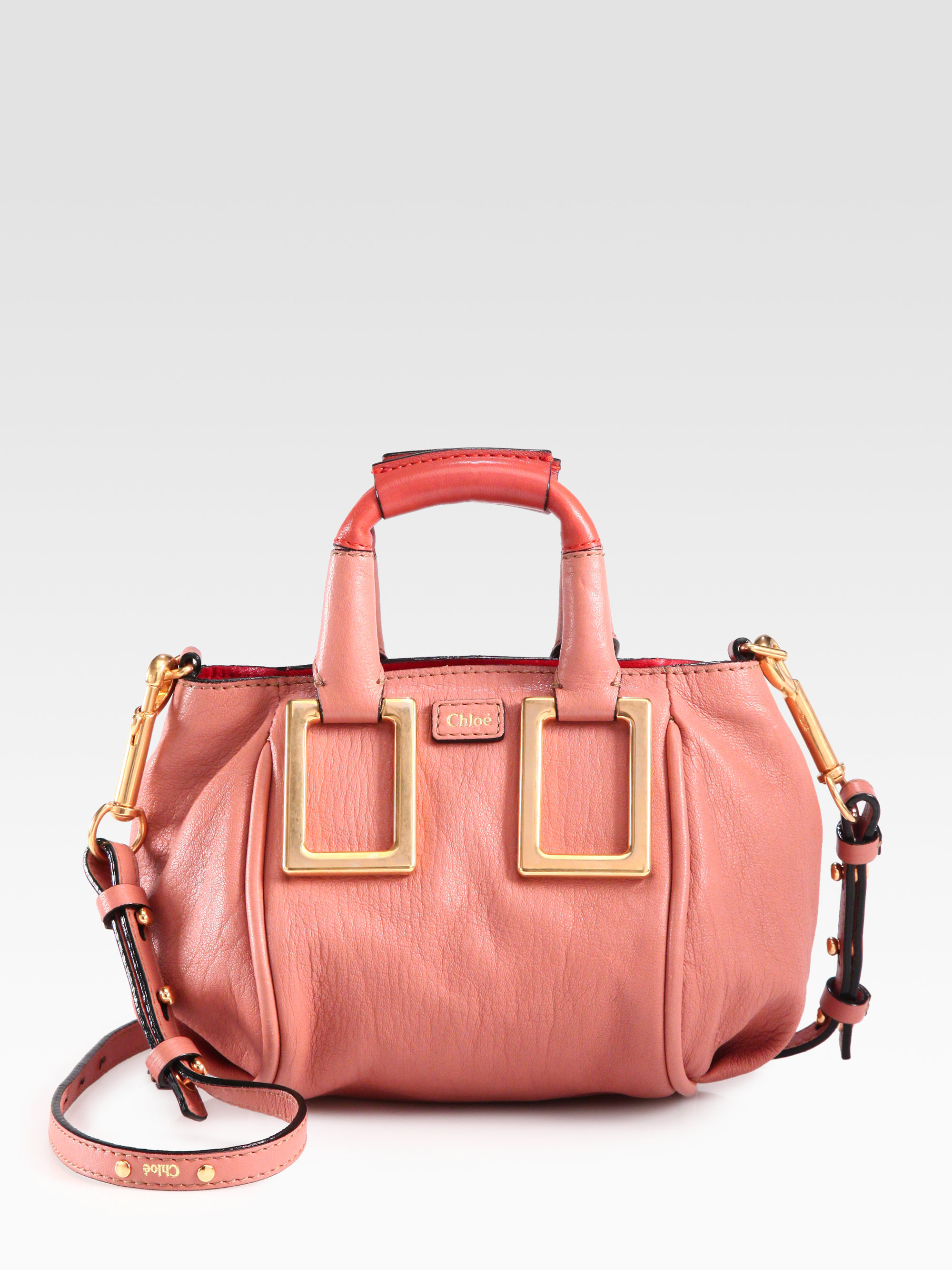 cheap chloe handbags - Chlo Mini Ethel Leather Crossbody Bag in Pink (waterlily) | Lyst