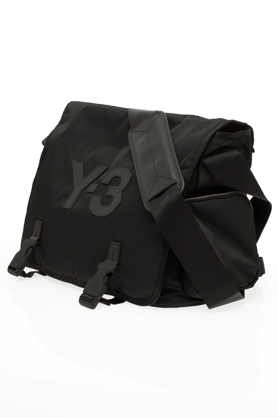 Y-3 Day Messenger Bag in Black | Lyst