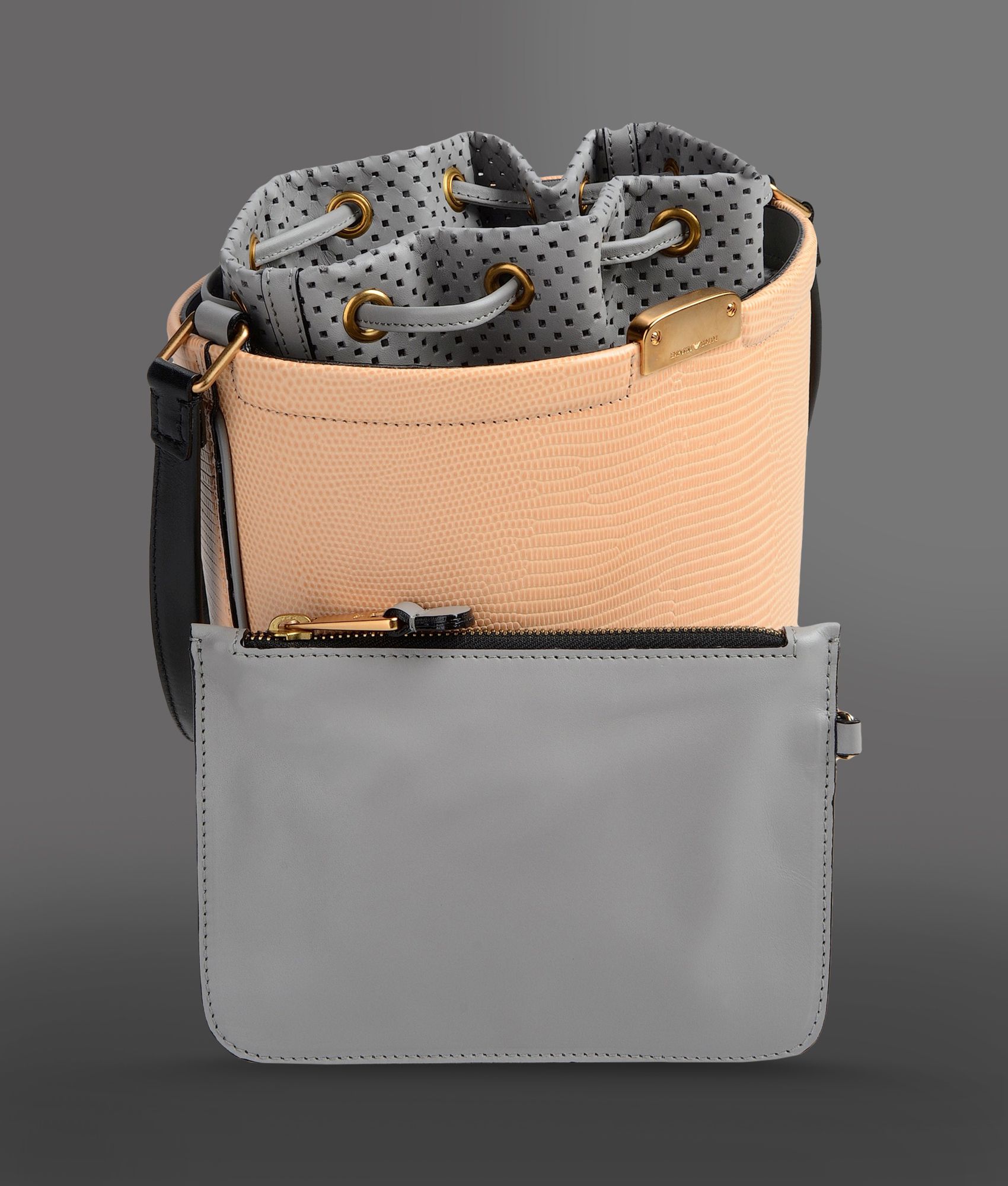 emporio armani pink bag