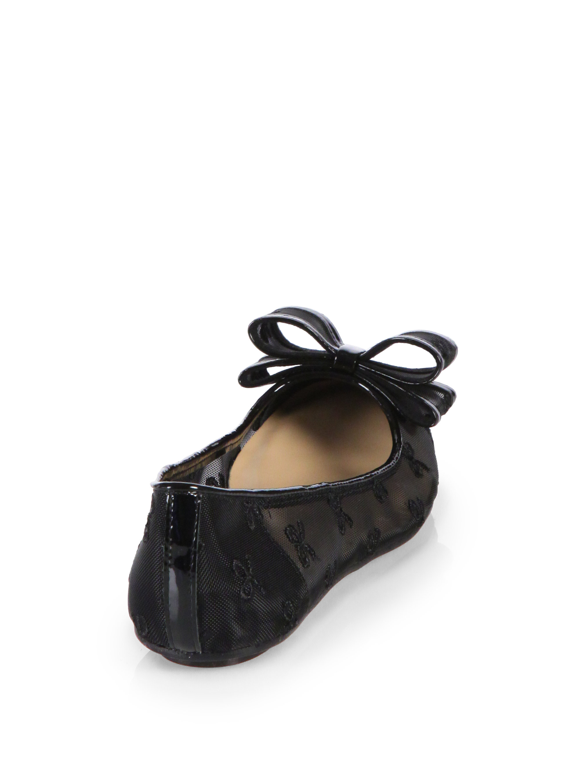 kate spade ballet flats with bow