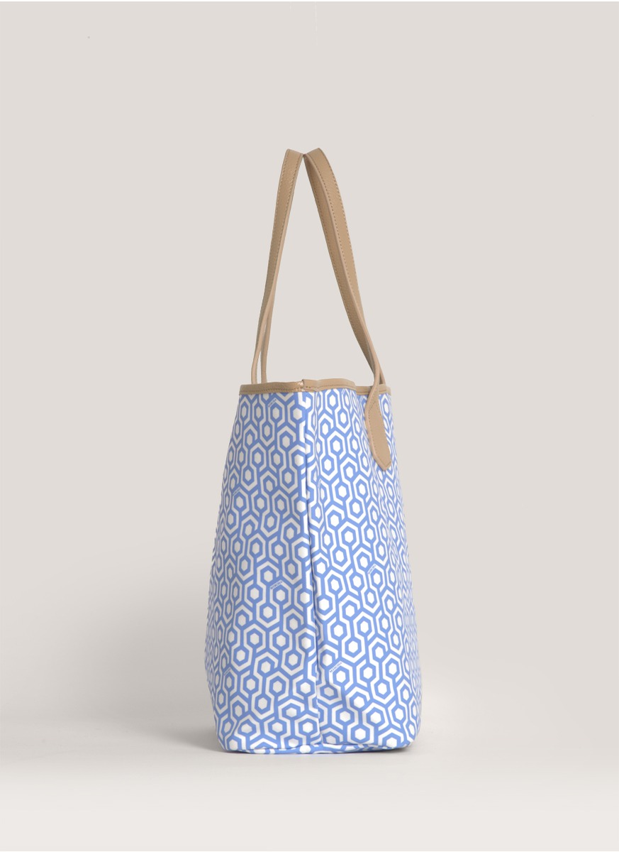 Lyst Mischa Jet Set Tote In Blue Gallery