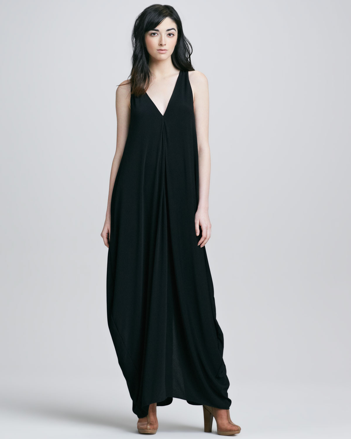 Lyst - Rachel Zoe Arlene Maxi Dress in Black