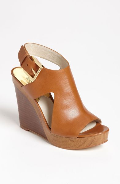 Michael Michael Kors Josephine Wedge in Brown (end of color list ...