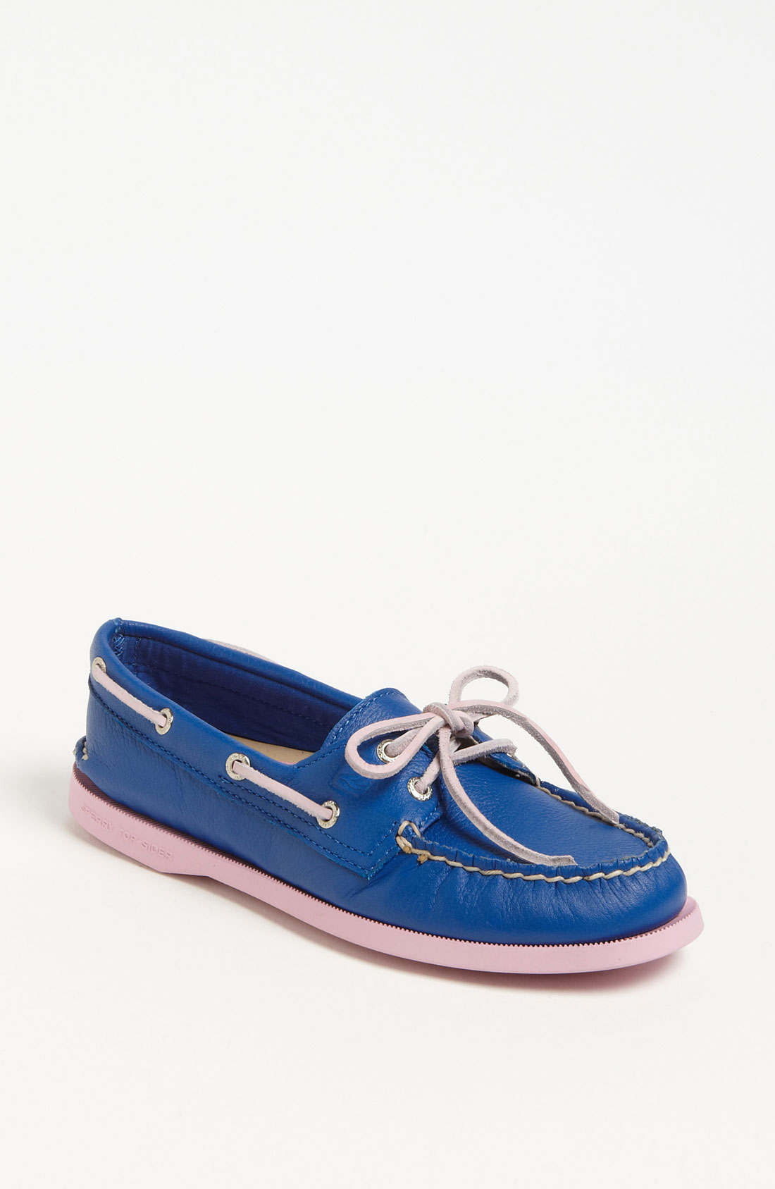 Sperry Top-sider Authentic Original Leather Boat Shoe in Blue (blue ...