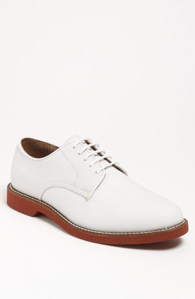 Bass Buckingham Buck Shoe in White for Men | Lyst