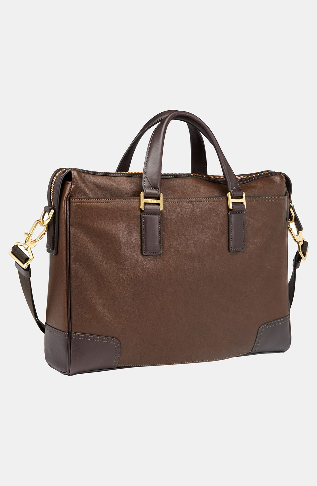Tumi 'Beacon Hill - Irving' Leather Briefcase in Brown for Men | Lyst