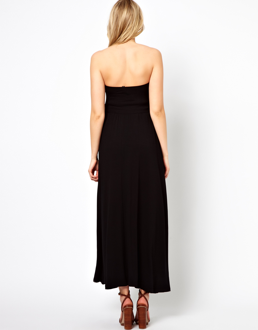 bandeau maternity dress