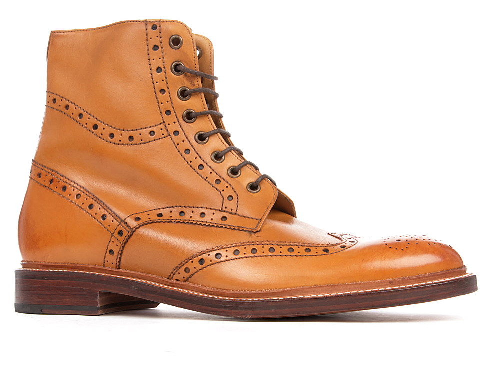 sweeney canvas lace up boot
