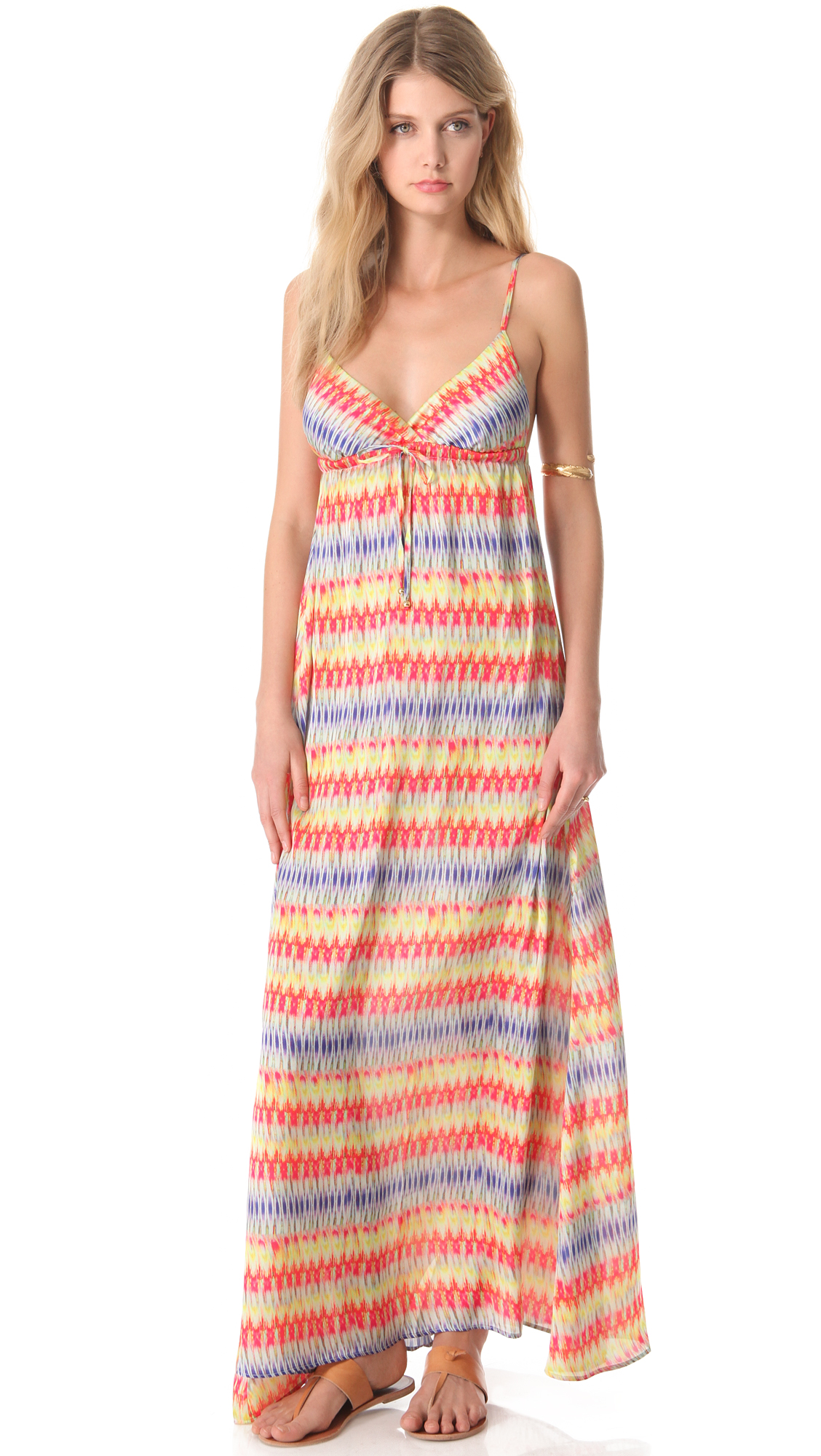 Pilyq Kyla Cover Up Maxi Dress in Multicolor | Lyst