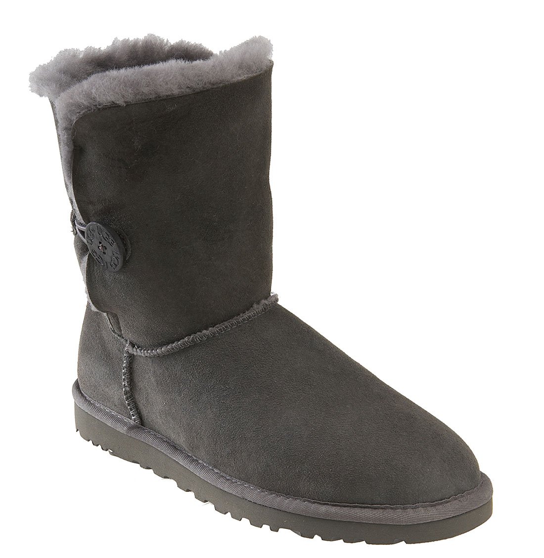 Ugg Bailey Button Boot Women in Gray (grey) | Lyst