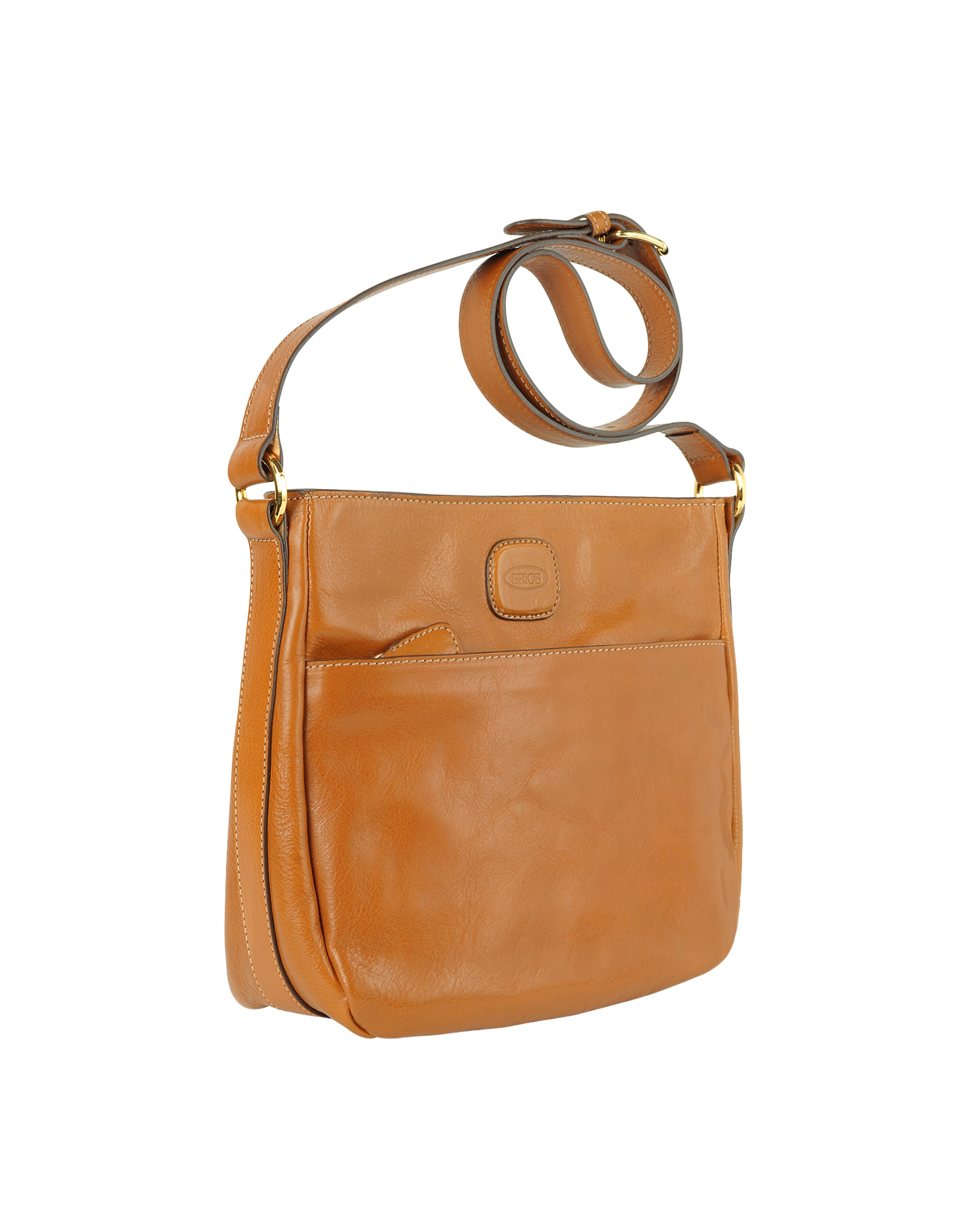 Bric's Life Leather - Crossbody Bag in Natural | Lyst