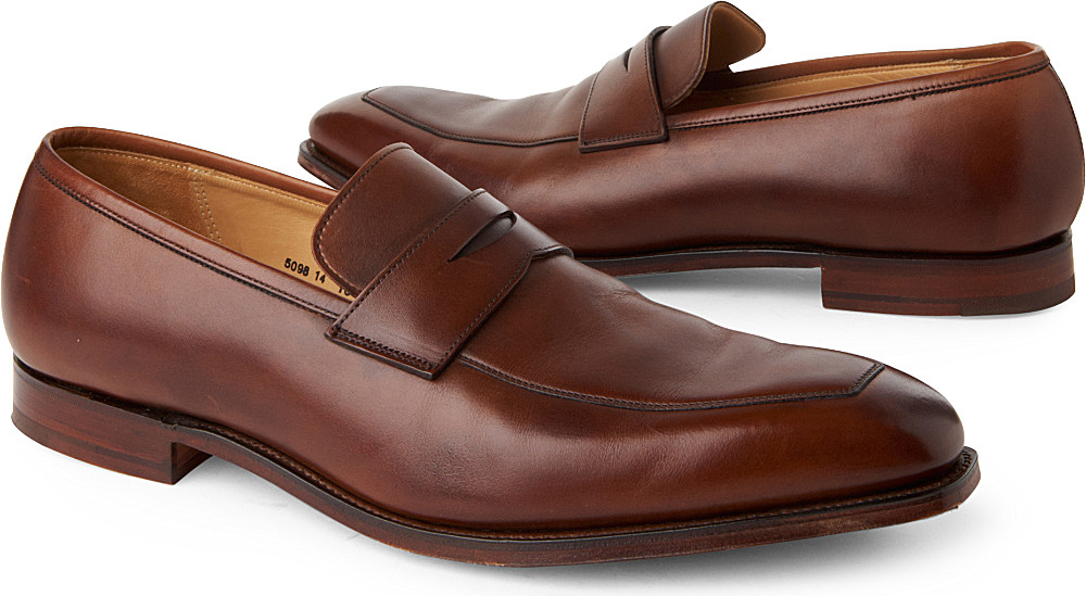 crockett jones loafers crockett jones merton apron loafers in brown for lyst crockett jones loafers crockett jones merton apron loafers in brown for lyst