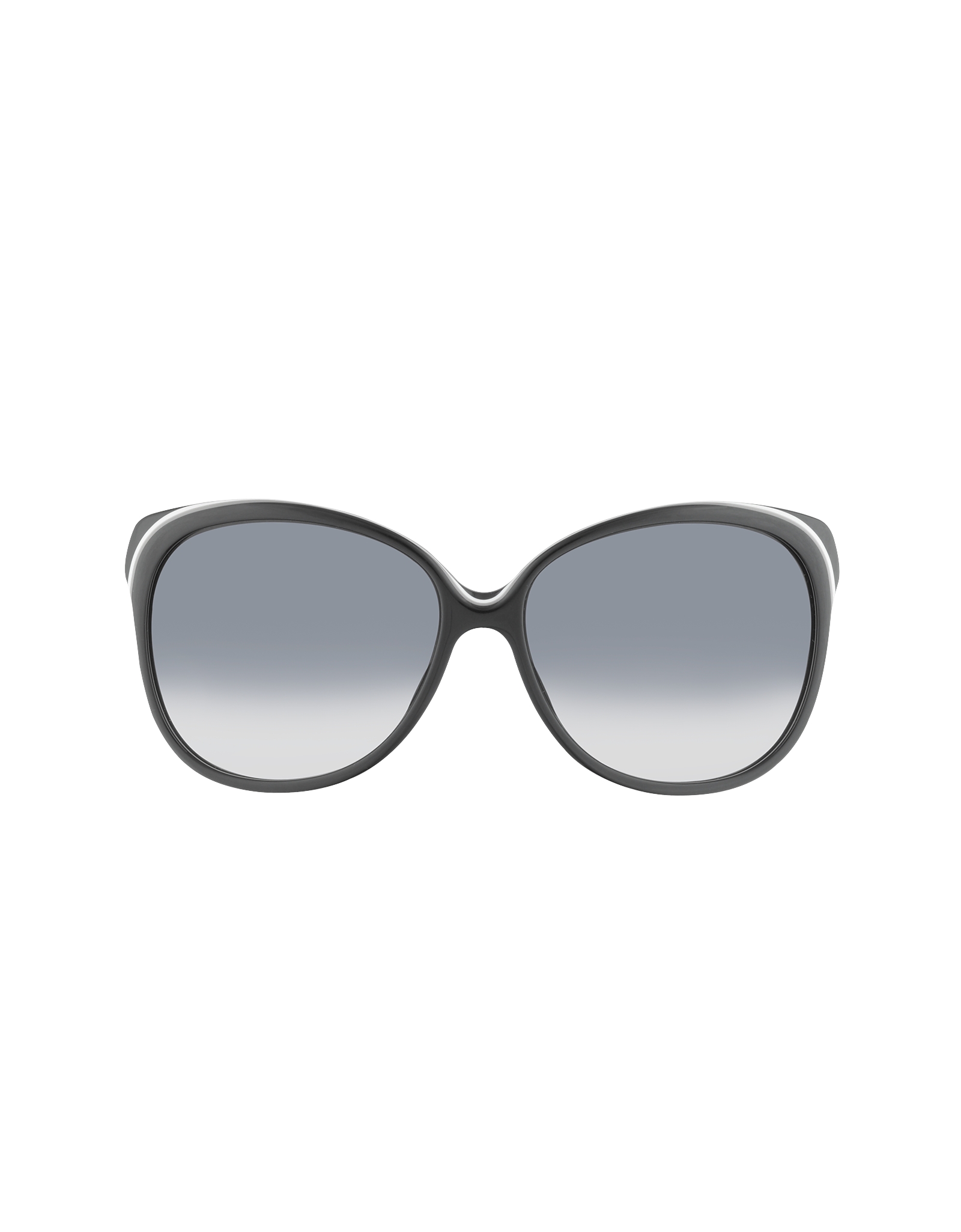 Lyst - Gucci Women's Round Gg Logo Sunglasses in Black