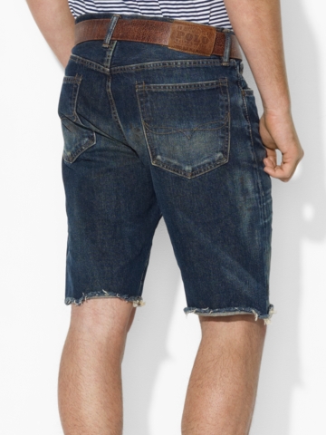 polo ralph lauren denim shorts mens