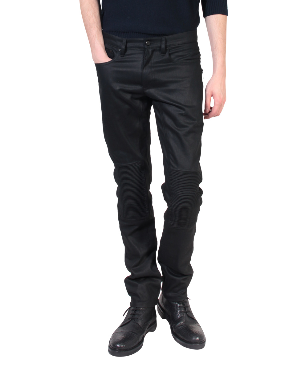 Belstaff Jeans Blackrod Moto in Black for Men | Lyst