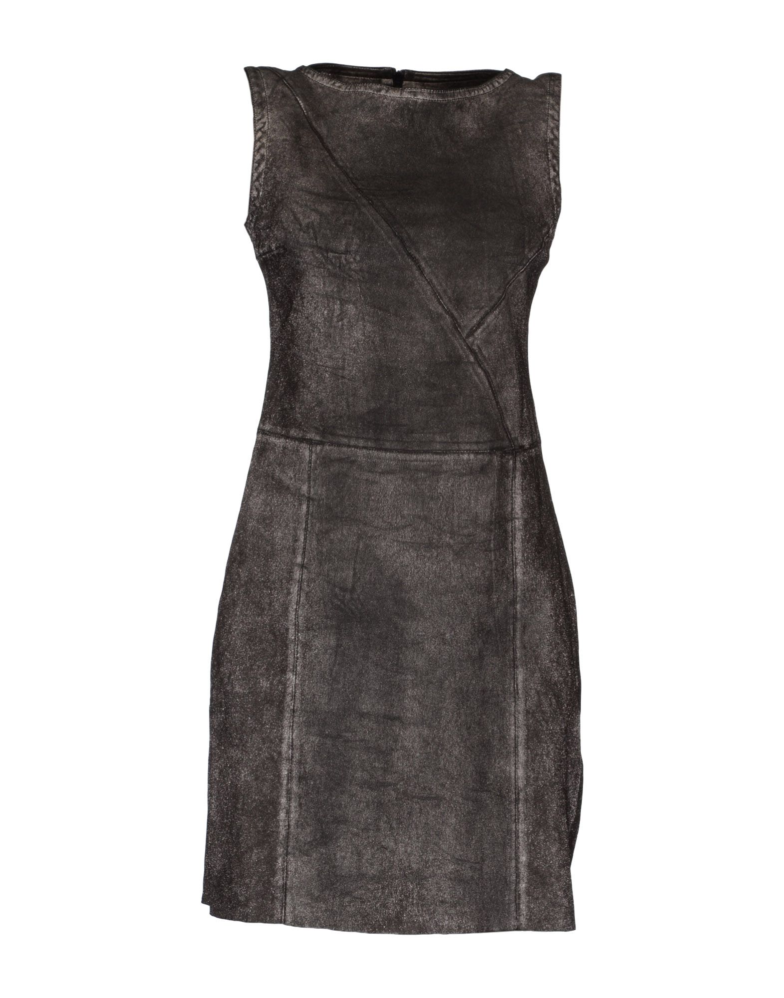 Drome Short Dresses in Gray (lead) | Lyst