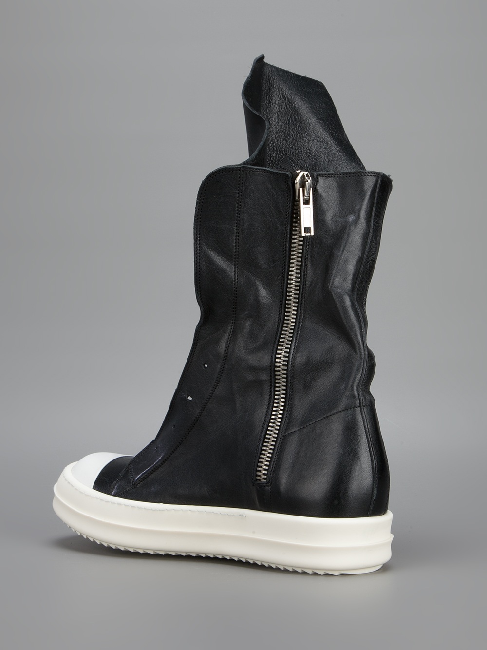 Rick owens Ramones Sneaker in Black for Men | Lyst