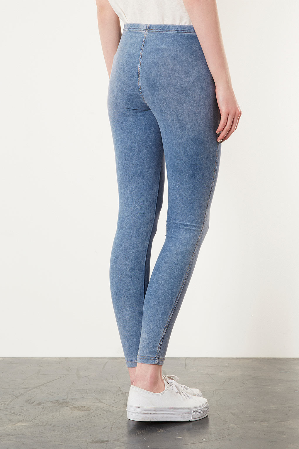 jean leggings with pockets