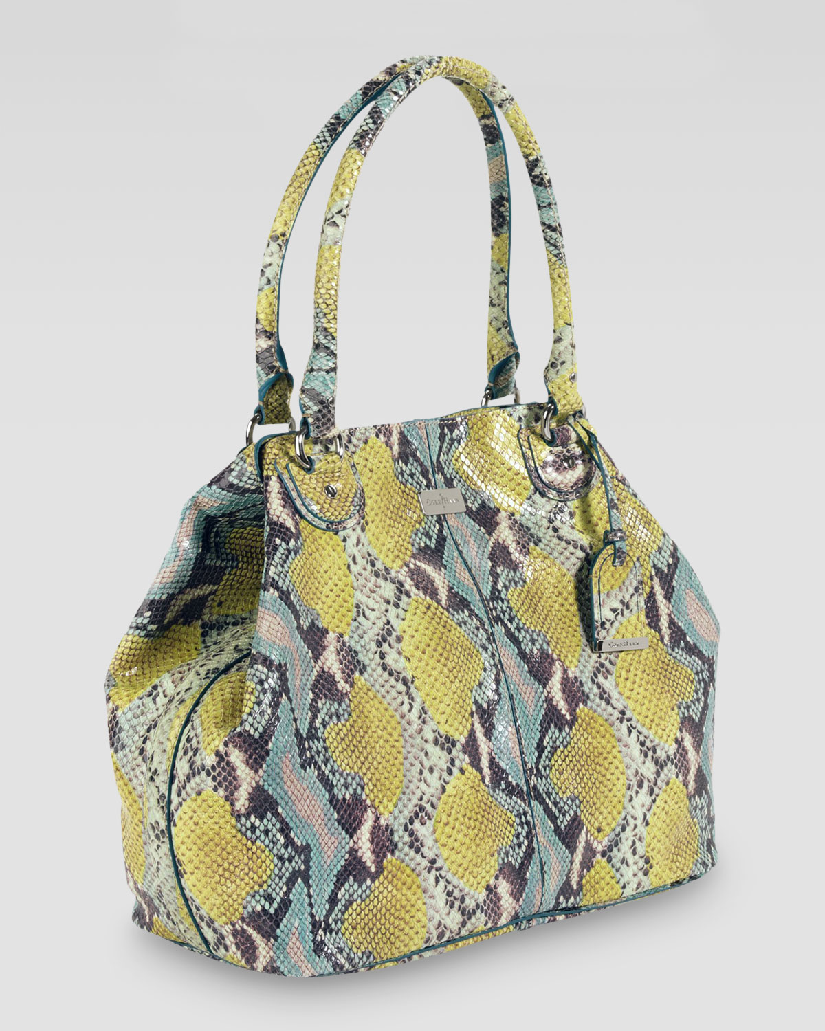 Lyst Cole Haan Village Convertible Snakeprint Tote Bag Multicolor