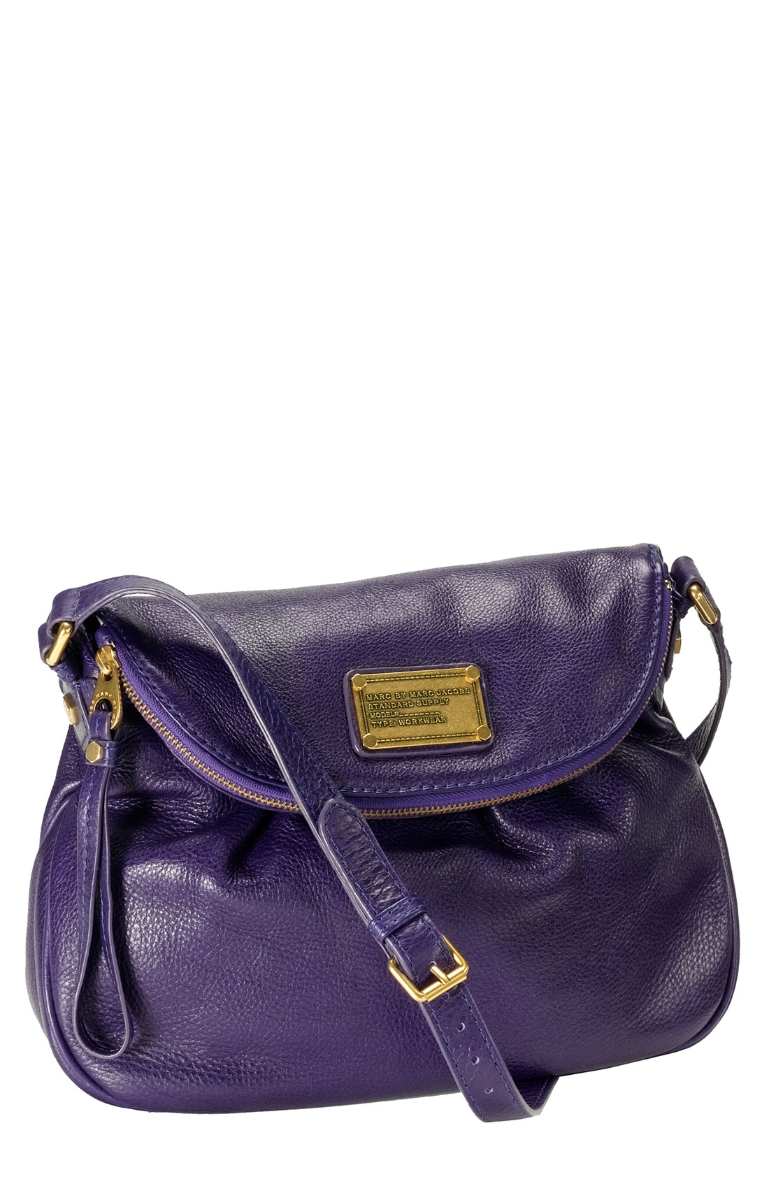 Marc By Marc Jacobs Classic Q Natasha Crossbody Flap Bag Medium in Blue ...