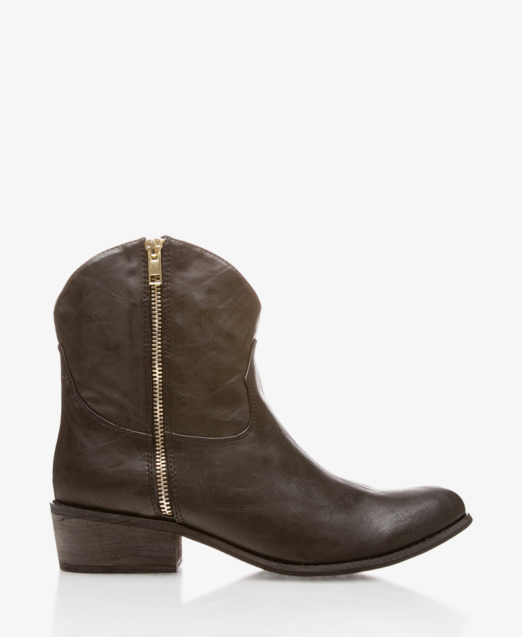 black western booties women's