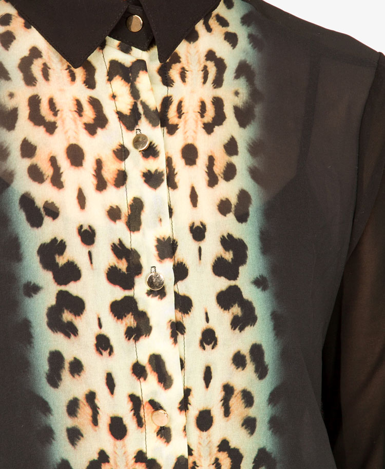 forever 21 cheetah shirt