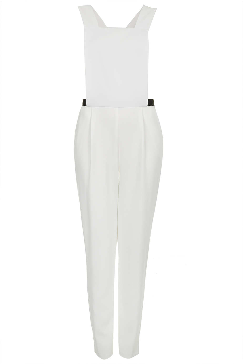 Lyst Tapered Jumpsuit in White