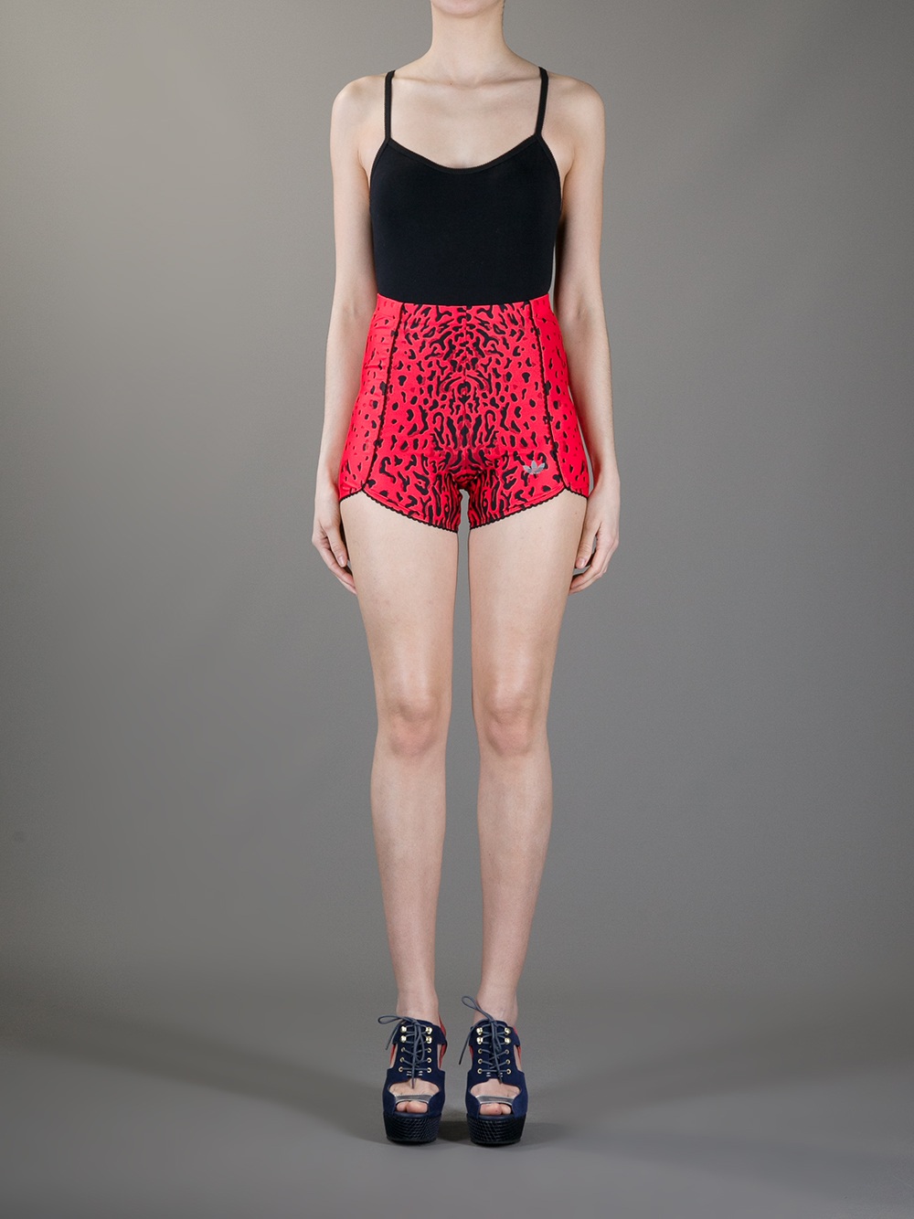 Opening Ceremony High-waisted Running Shorts in Red - Lyst