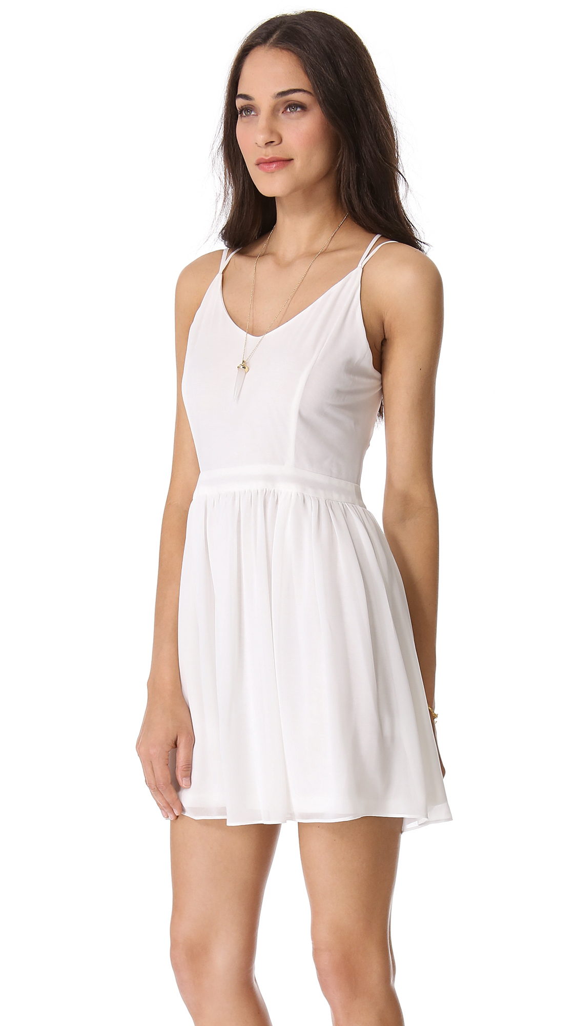 Lyst - Dolce Vita Hanni Sleeveless Dress in White