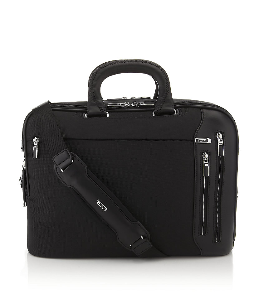 Tumi Arrivã© Narita Slim Briefcase in Black for Men Lyst