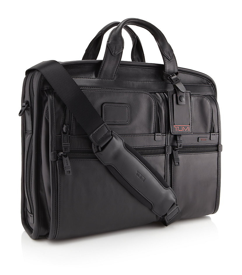 Tumi Compact Laptop Bag In Black Lyst