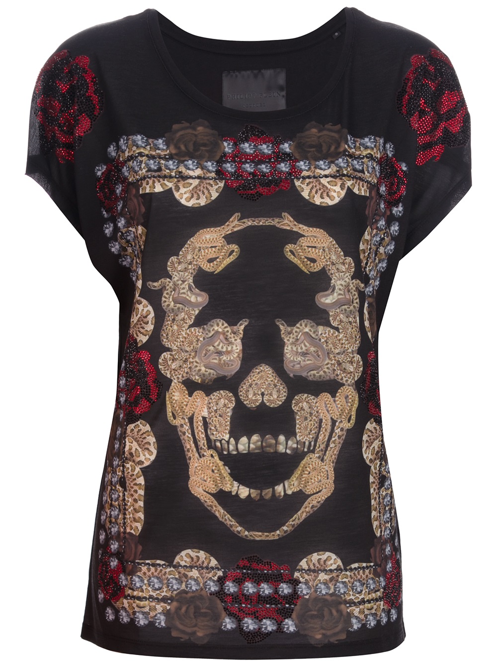 philipp plein snake t shirt