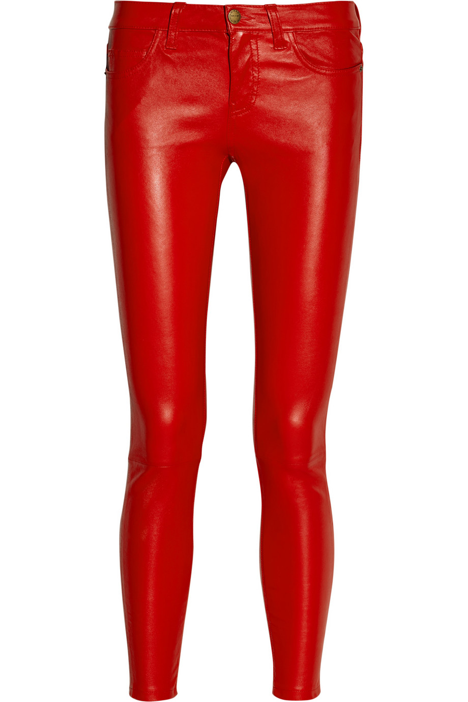 Lyst Current/Elliott The Stiletto Midrise Leather Leggings style