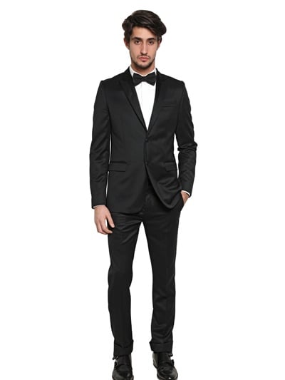 Lyst - Givenchy Tuxedo Cool Wool Suit in Black for Men