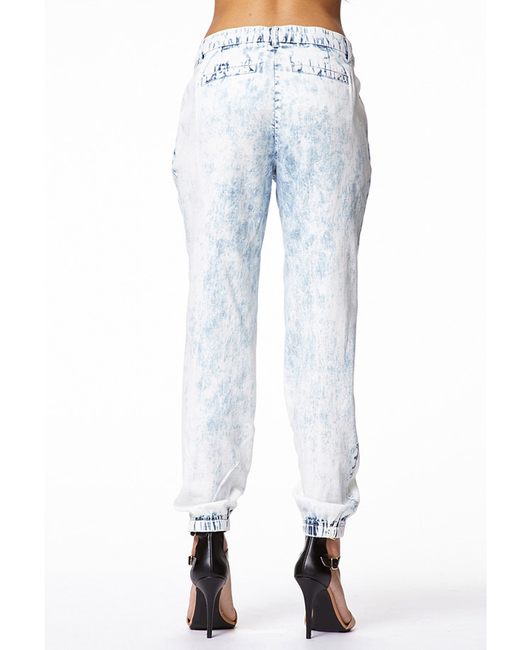 stone wash joggers
