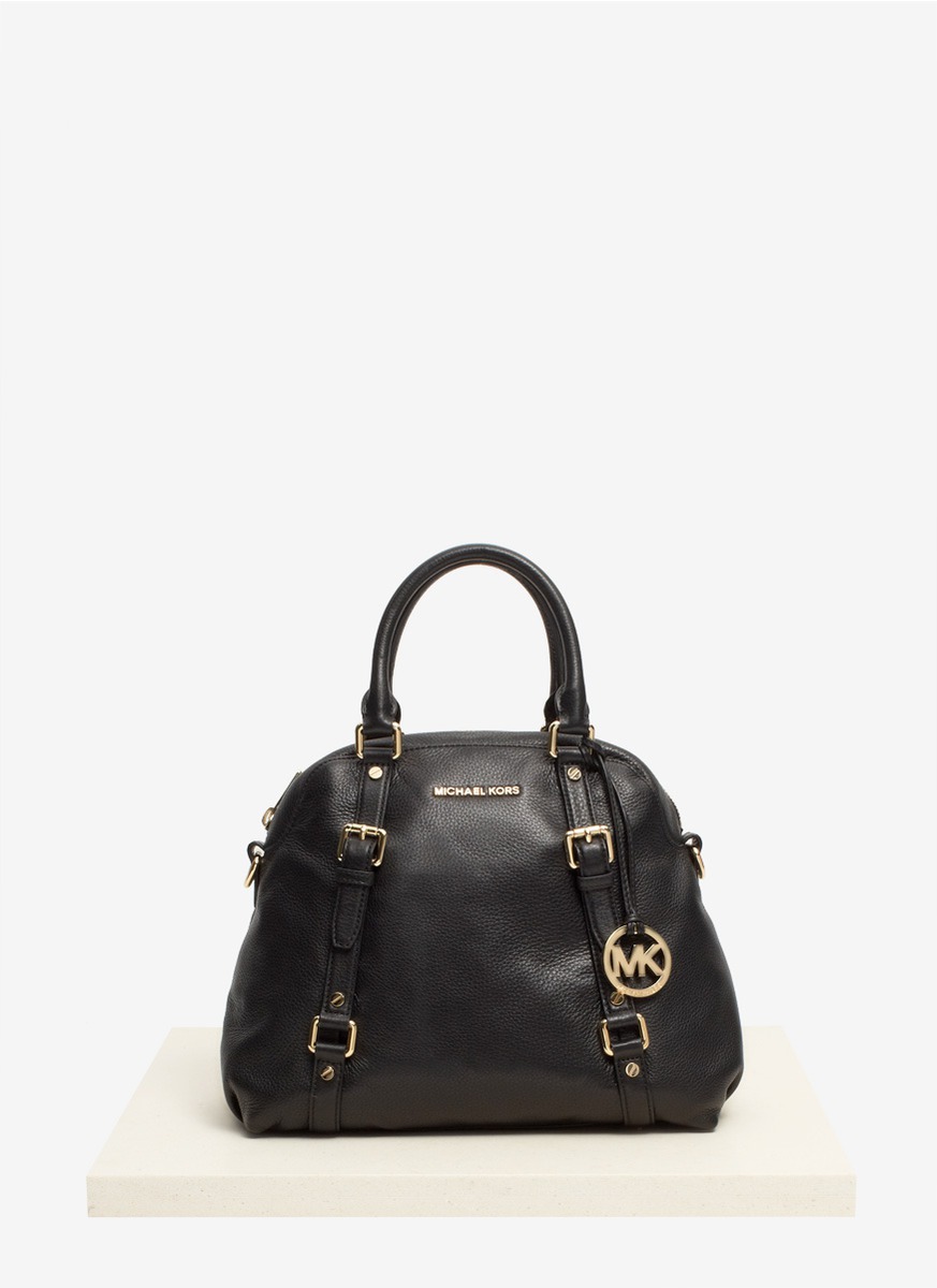 michael kors bedford large bowling satchel