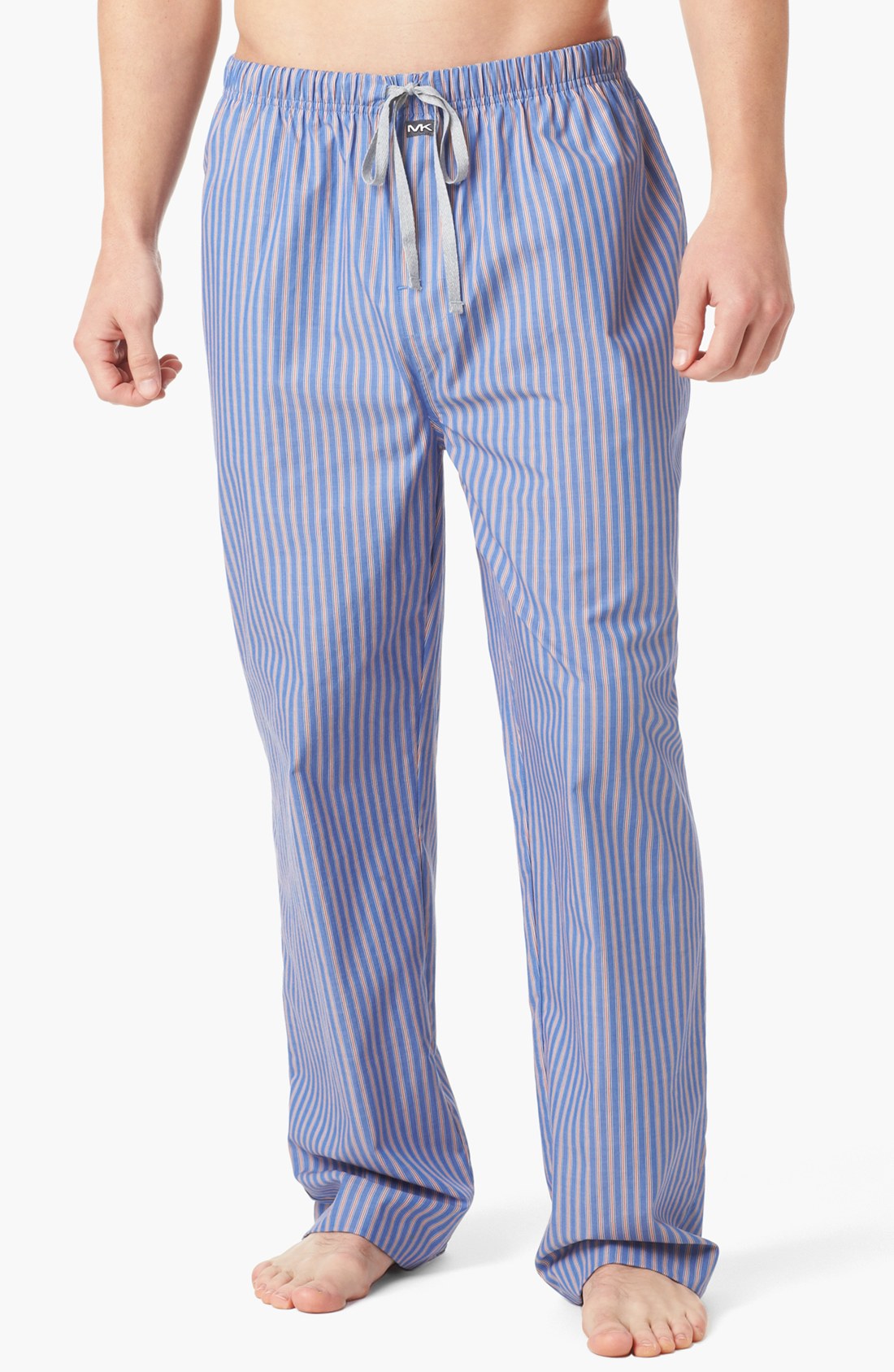 Michael Kors Woven Pajama Pants in Blue for Men (blue/ orange stripe ...