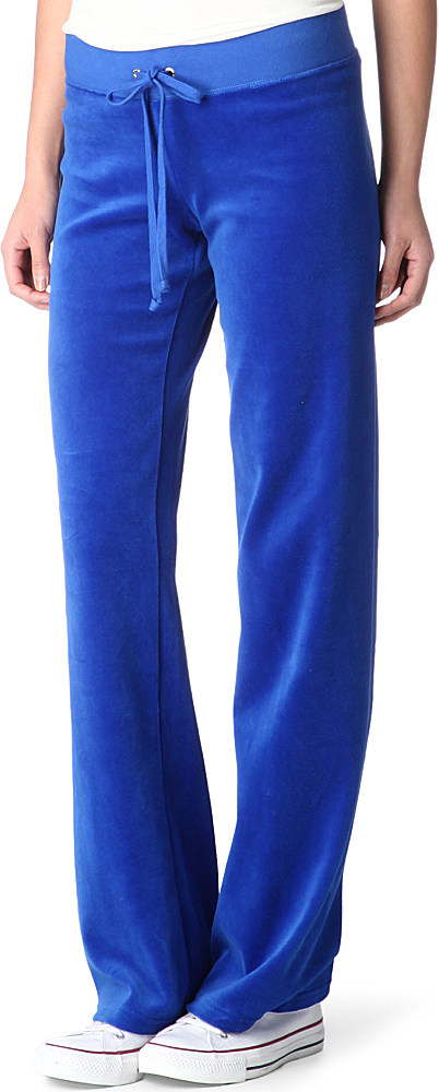 Juicy Couture College Crest Jogging Bottoms in Blue (britlapis) | Lyst