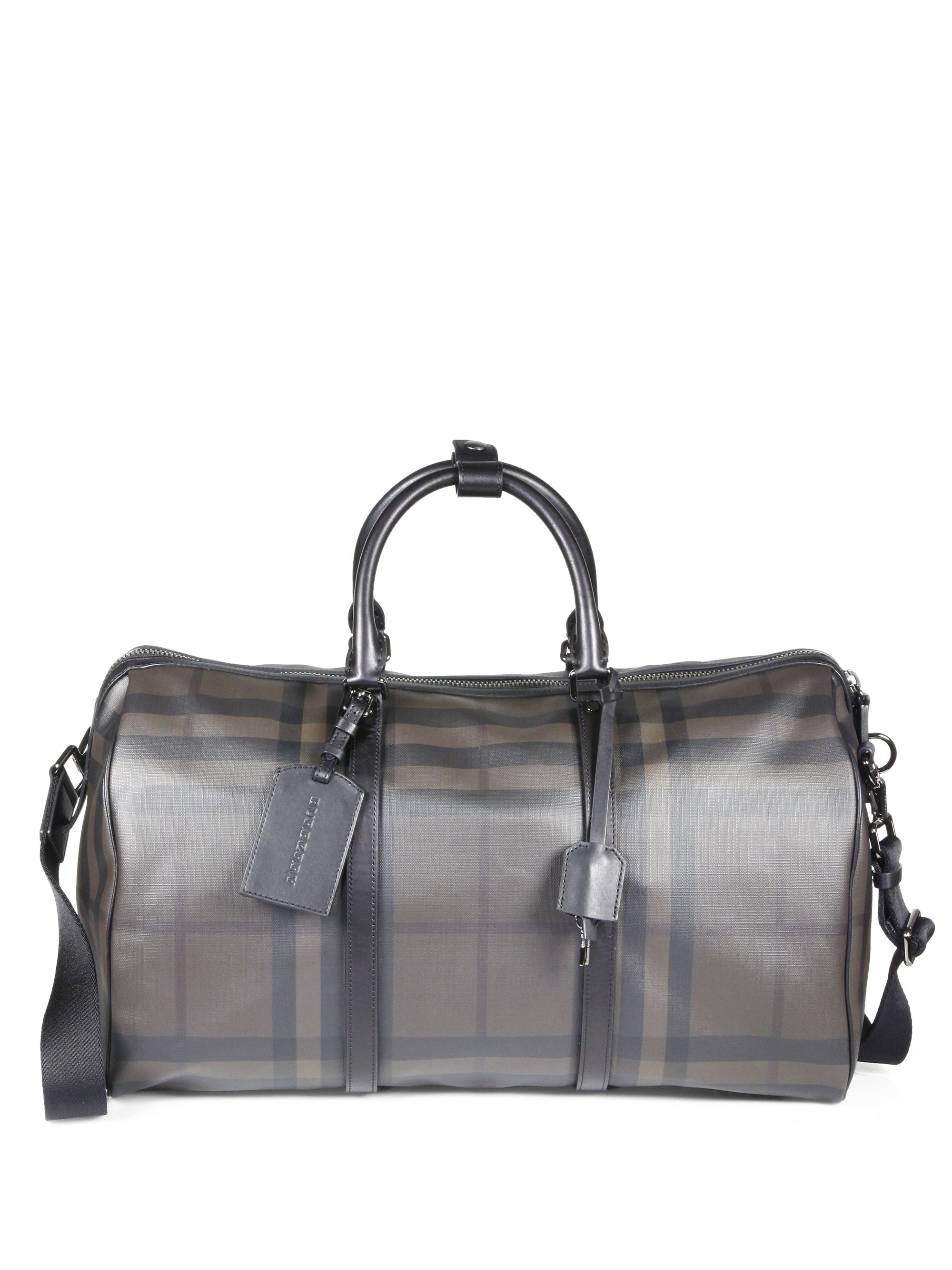 burberry duffle bag mens