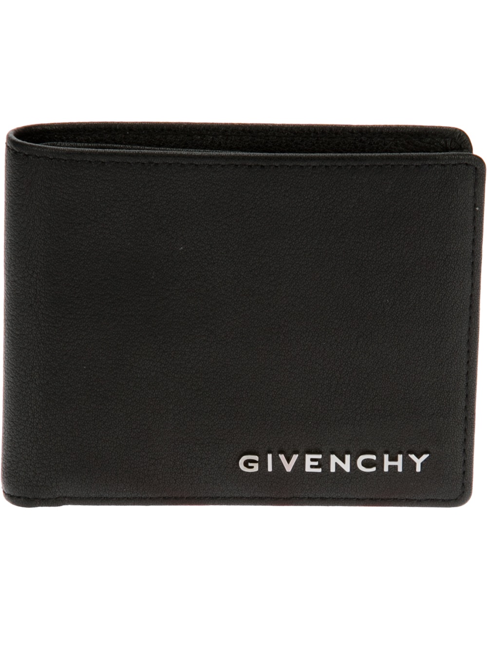 Lyst - Givenchy Logo Wallet in Black for Men
