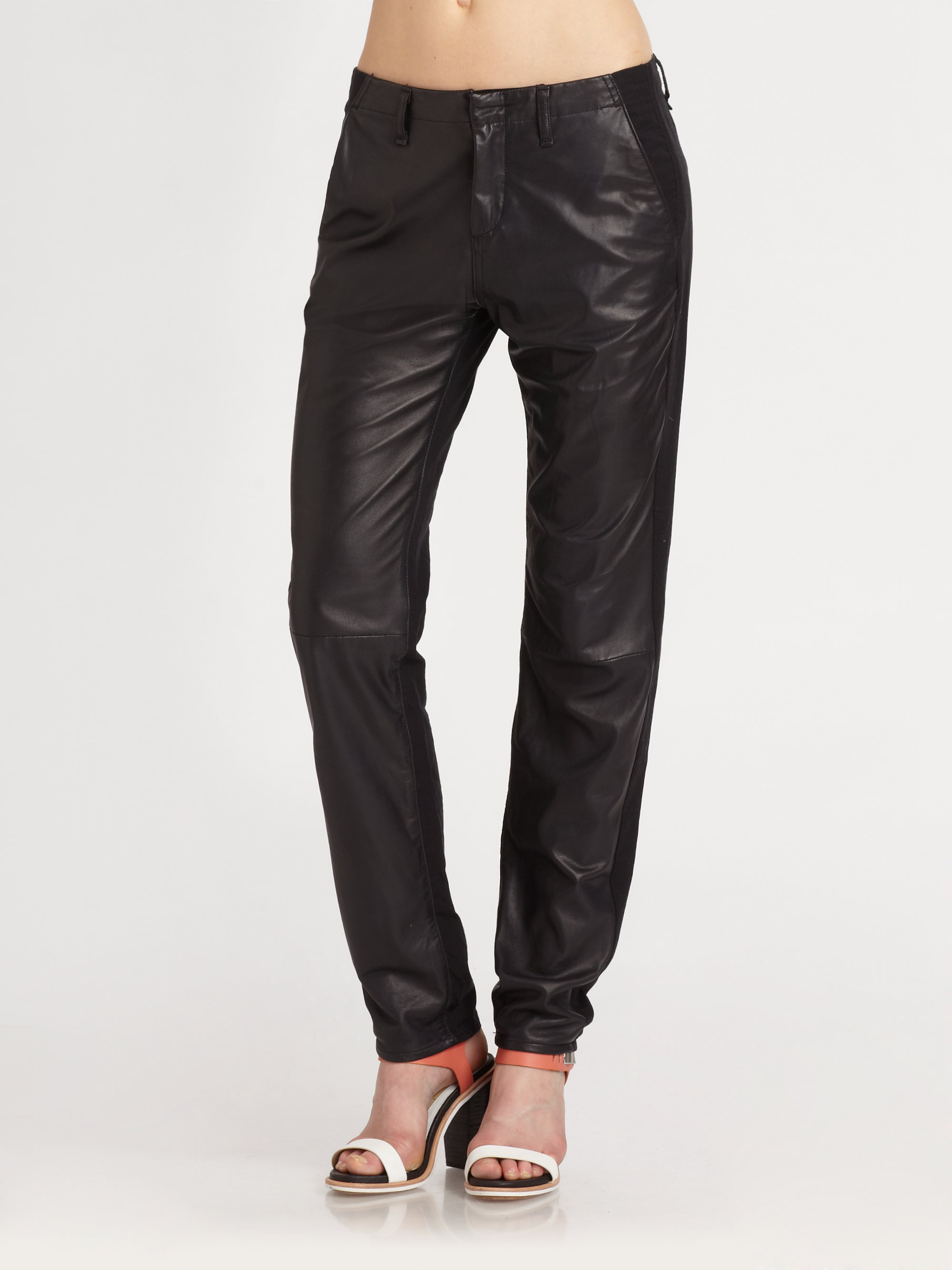 rag and bone leather pants