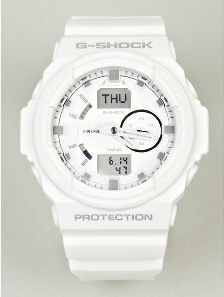 Casio G-shock Watch in White for Men | Lyst