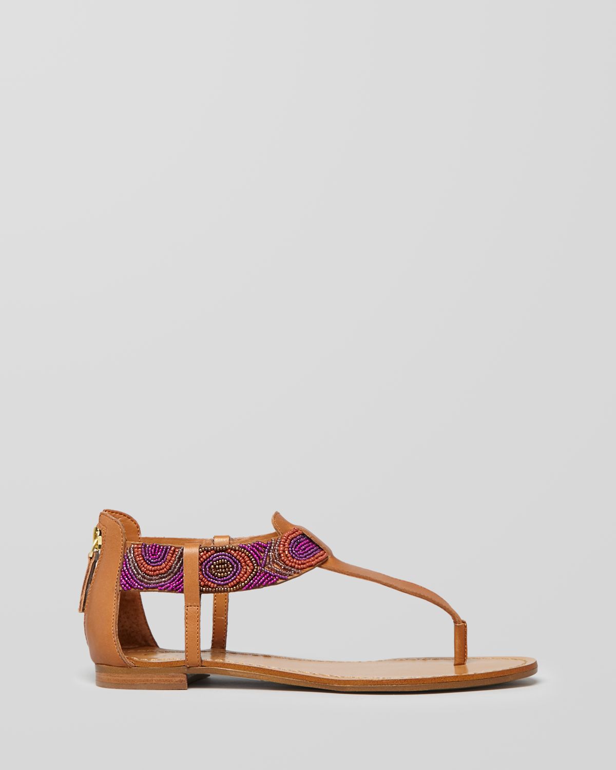 Guess Thong Sandals Remia Beaded in White | Lyst