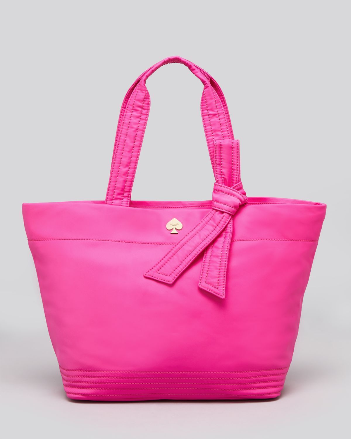 Lyst Kate spade new york Tote Flatiron Nylon Barbara in Pink