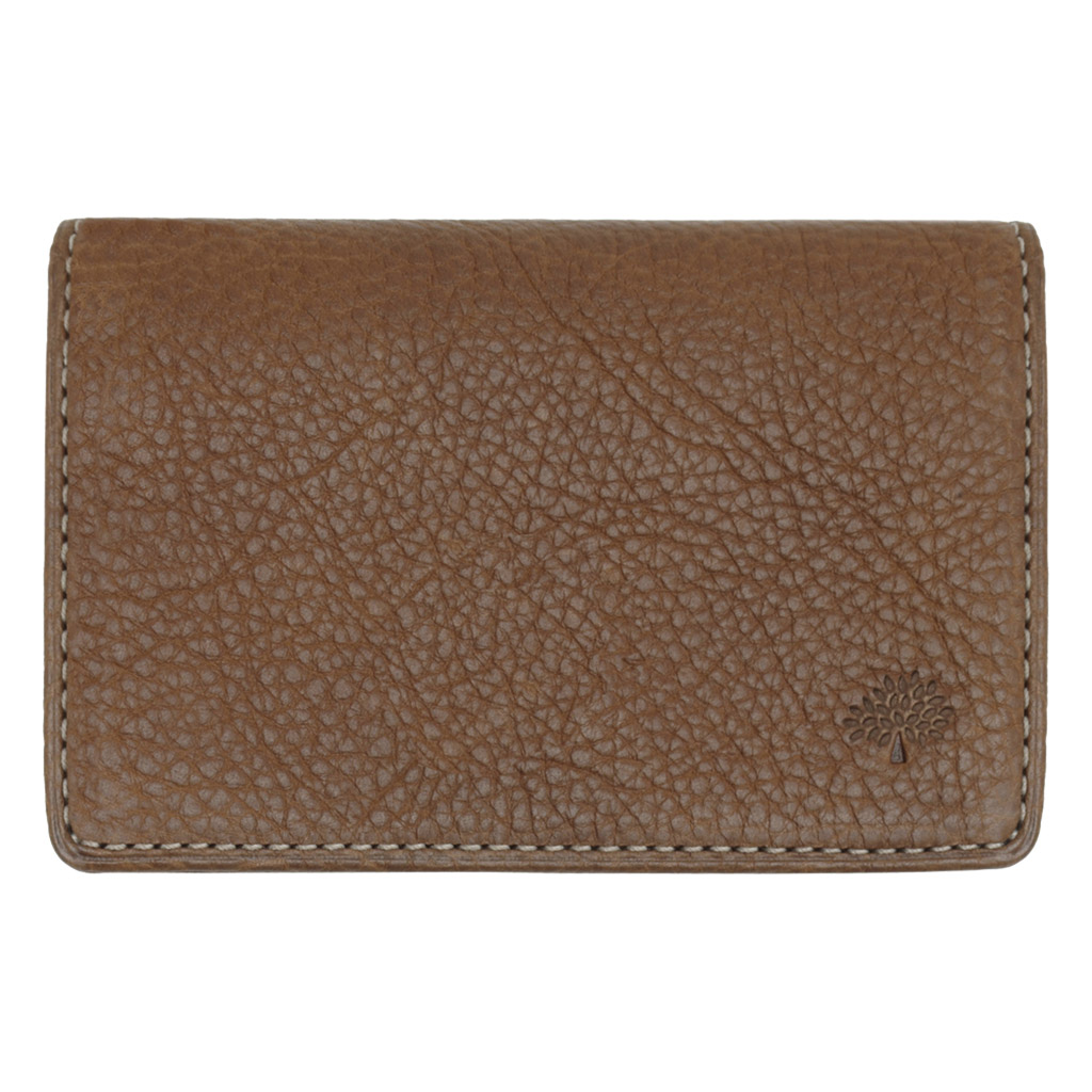 mulberry tree cross grain leather purse