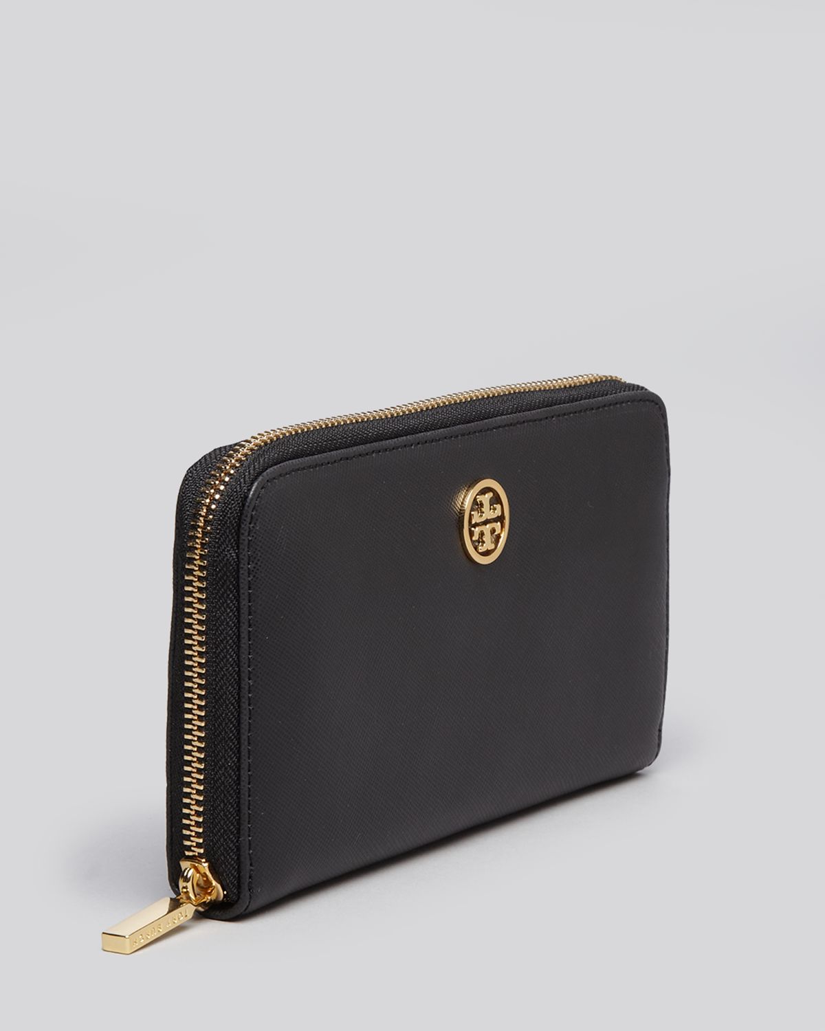 Lyst - Tory burch Wallet Robinson Zip Continental in Blue