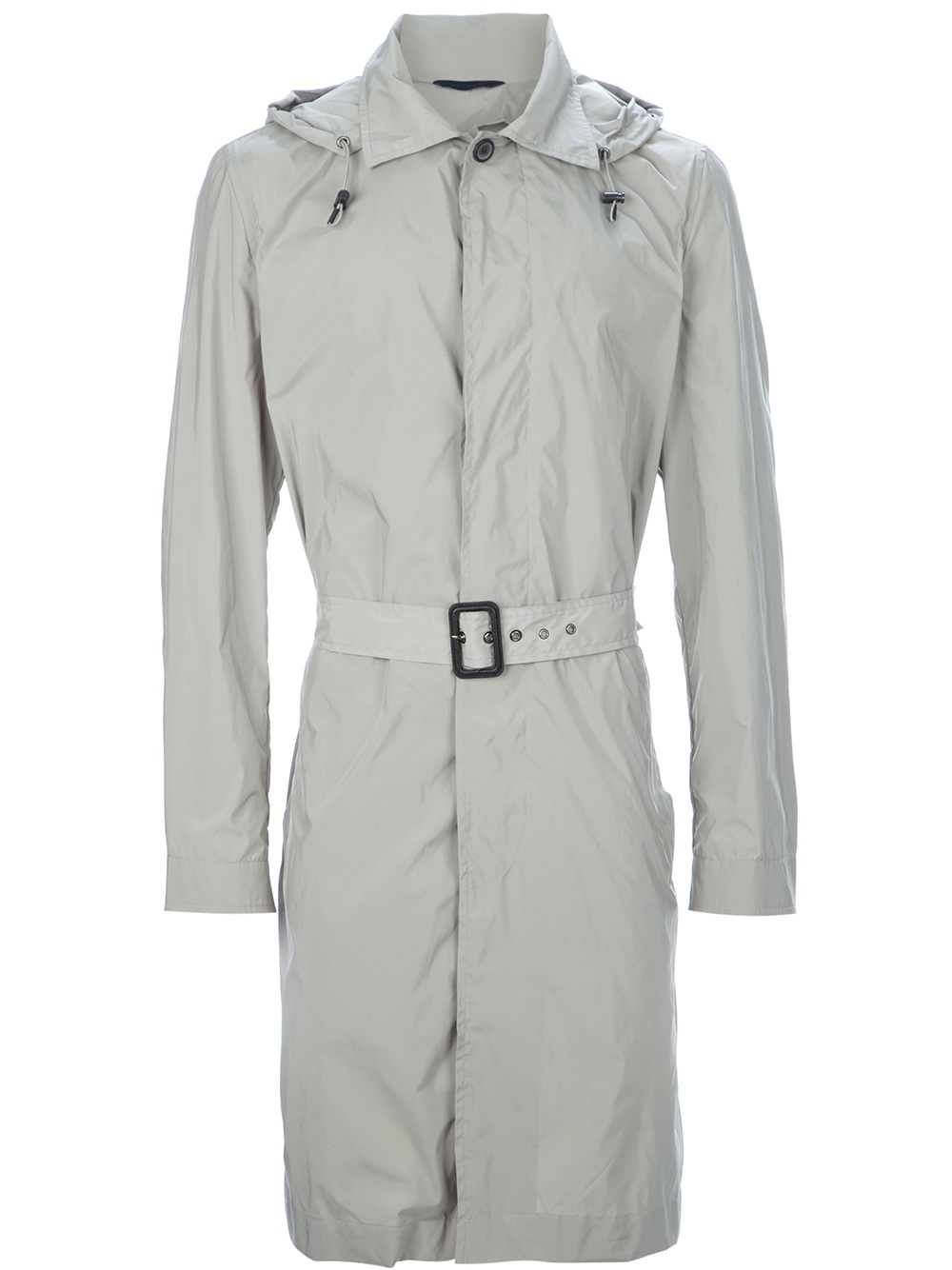 Lanvin Patent Rubber Cotton Trench Coat In Black For Men Lyst Lanvin Trench Coat