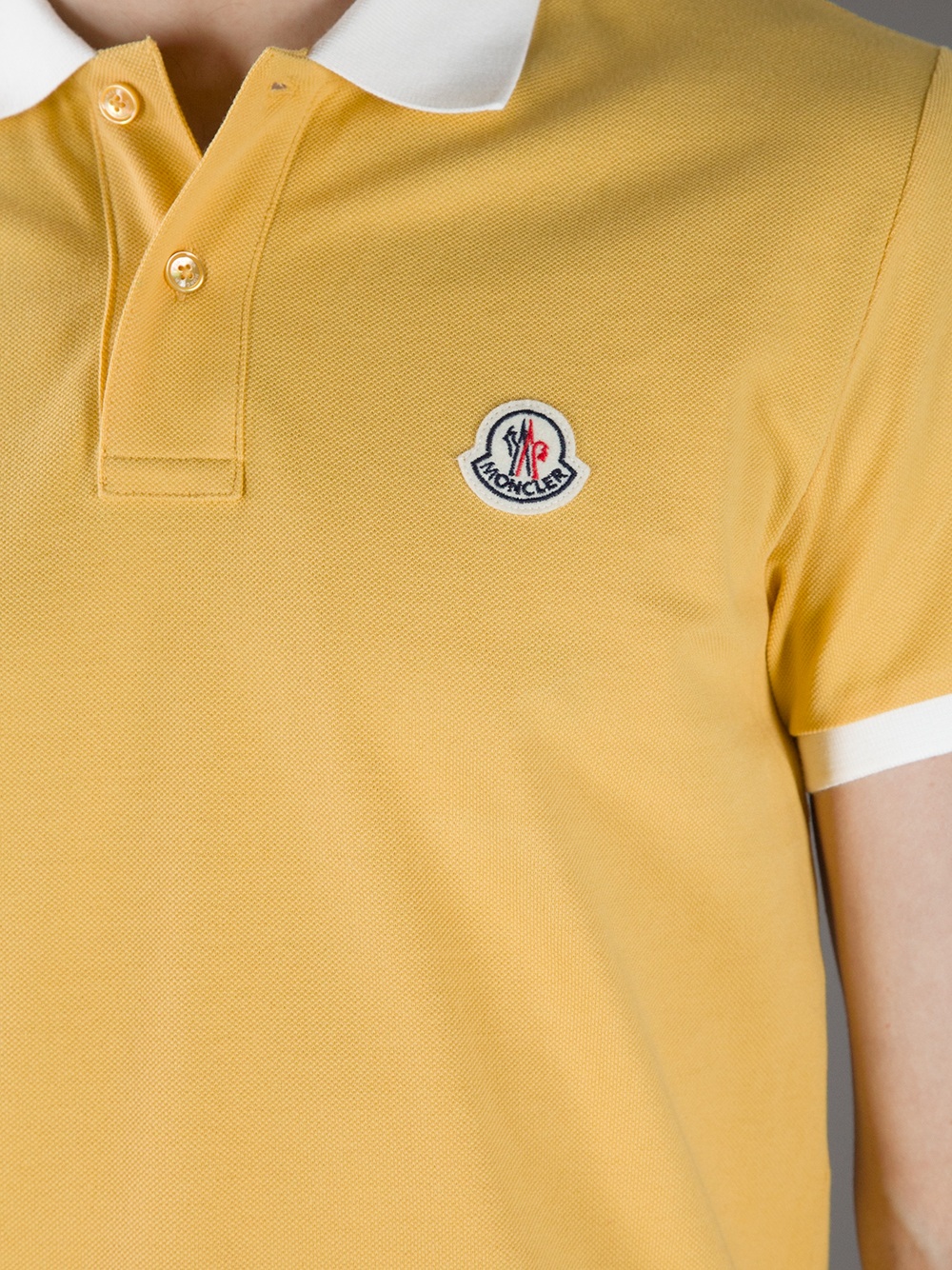 moncler yellow polo shirt moncler yellow polo shirt