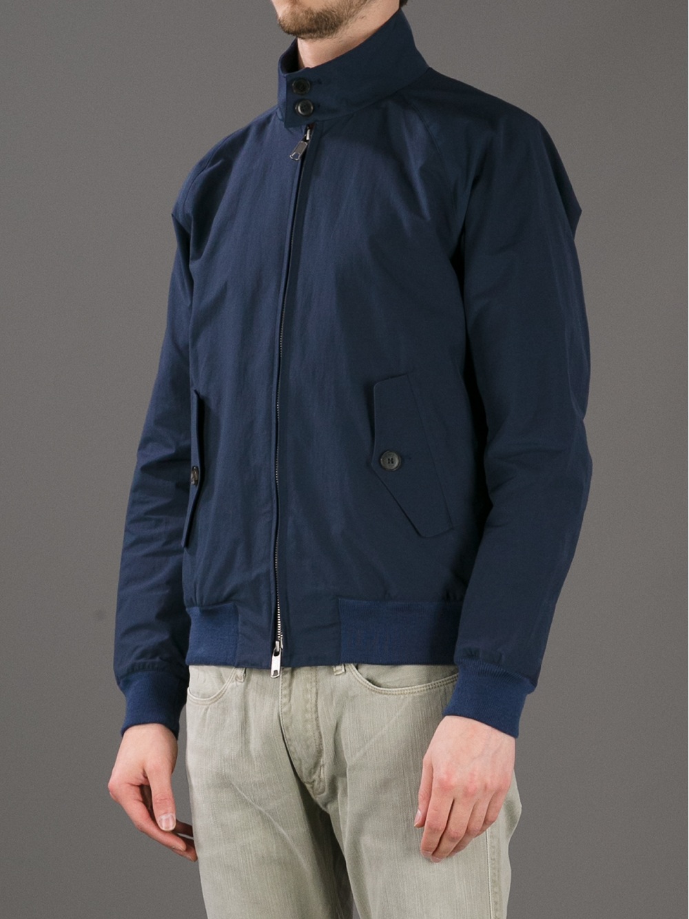 Lyst - Baracuta G9 Harrington Jacket in Blue for Men