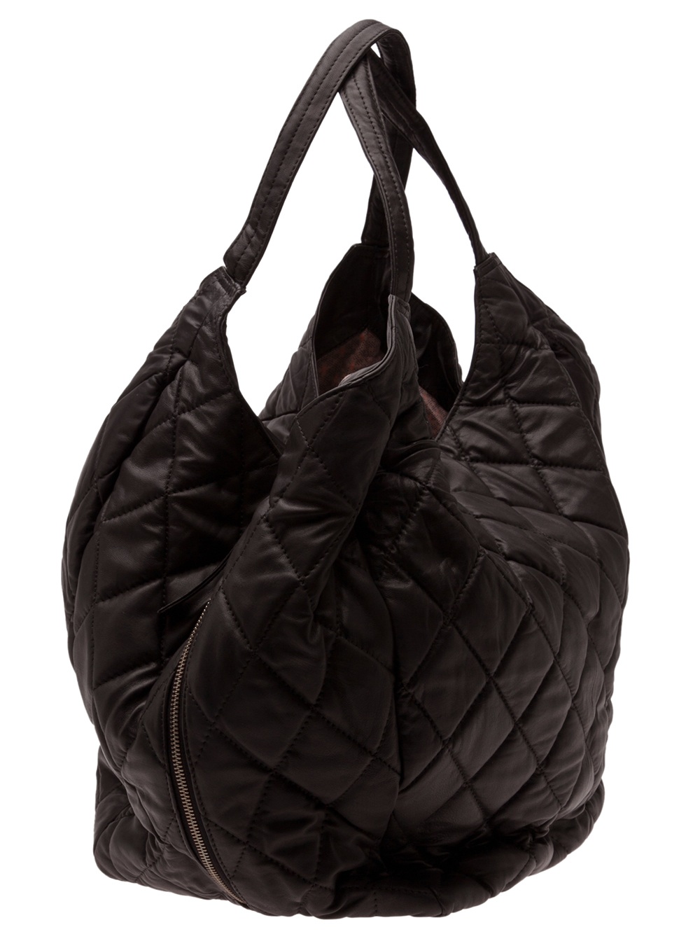 Becksöndergaard Quilted Hobo Bag in Black - Lyst